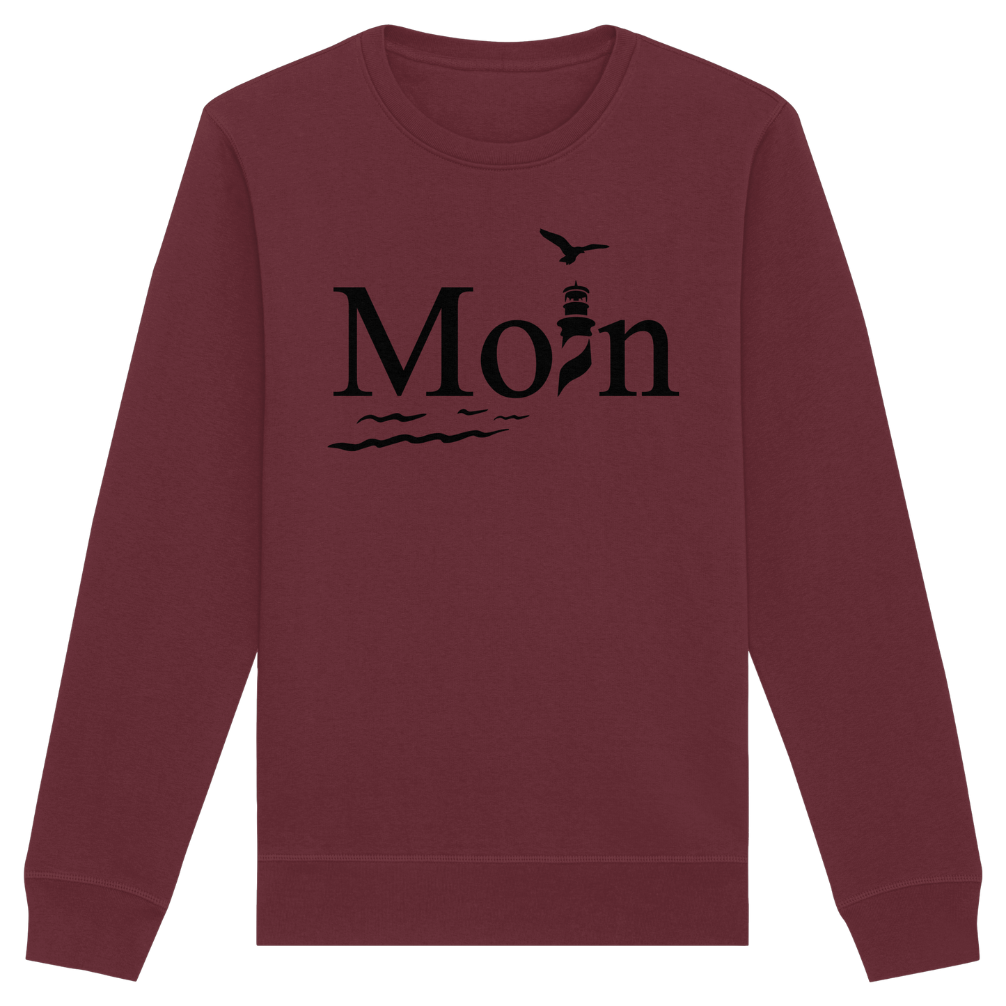 Moin Leuchtturm | Küstenliebe zeigen | Unisex Sweatshirt Premium