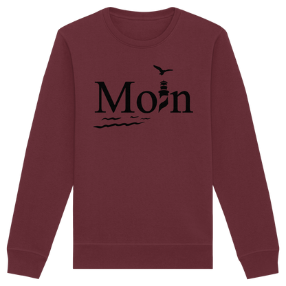 Moin Leuchtturm | Küstenliebe zeigen | Unisex Sweatshirt Premium
