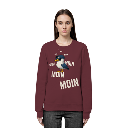 Moin Möwe | Urlaubsgefühl Nordsee | Unisex Sweatshirt Premium