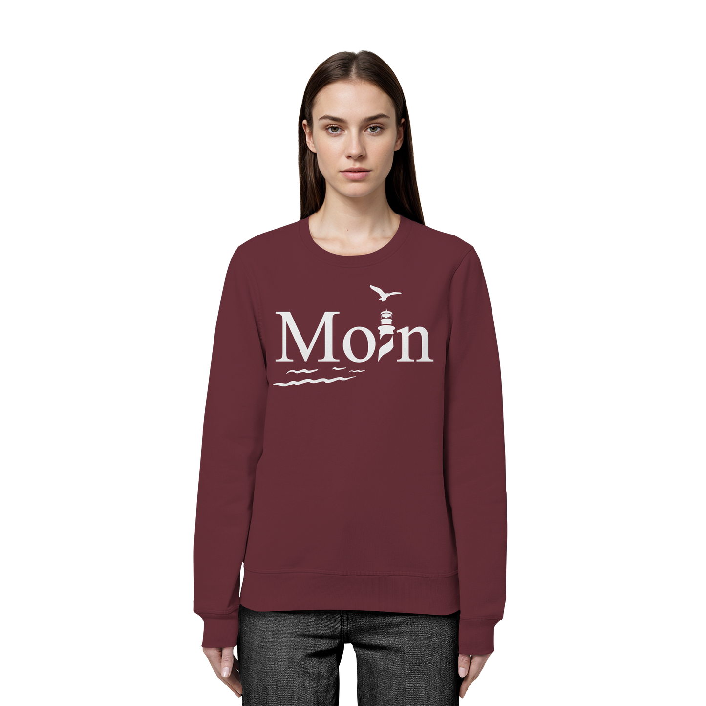 Moin Leuchtturm | Sehnsucht Nordsee | Unisex Sweatshirt Premium
