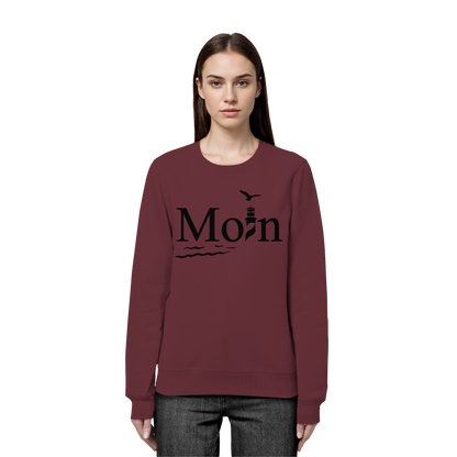 Moin Leuchtturm | Küstenliebe zeigen | Unisex Sweatshirt Premium