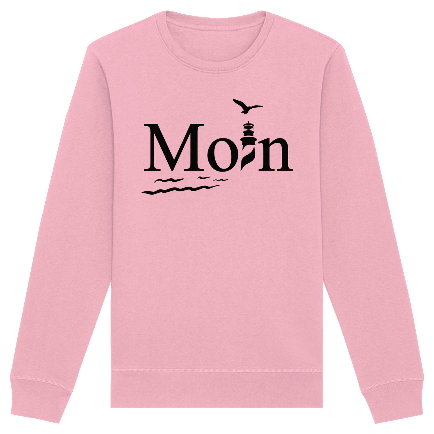Moin Leuchtturm | Küstenliebe zeigen | Unisex Sweatshirt Premium