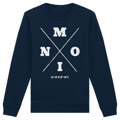 Moin Koordinaten | Lieblingsplatz am Meer | Unisex Sweatshirt Premium