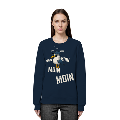 Moin Möwe | Urlaubsgefühl Nordsee | Unisex Sweatshirt Premium