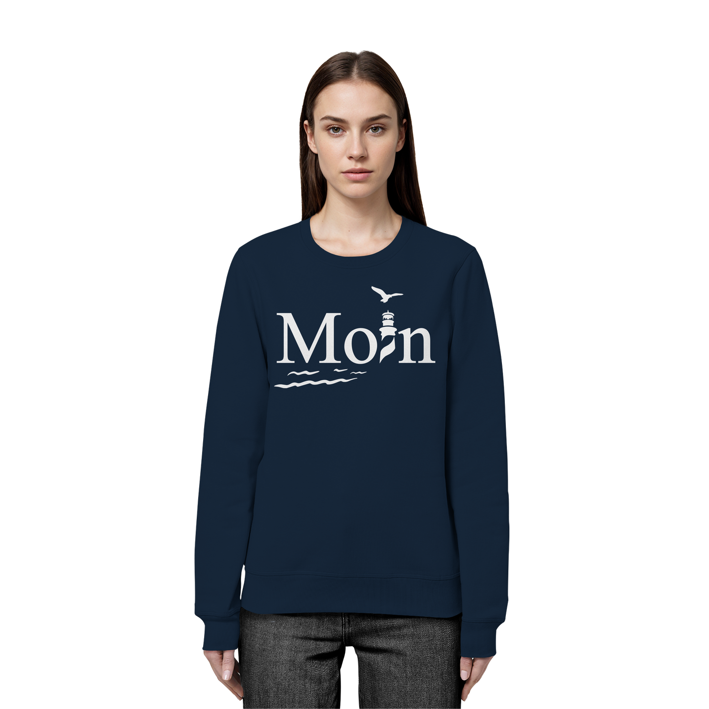 Moin Leuchtturm | Sehnsucht Nordsee | Unisex Sweatshirt Premium
