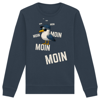 Moin Möwe | Urlaubsgefühl Nordsee | Unisex Sweatshirt Premium