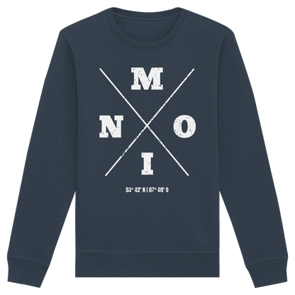 Moin Koordinaten | Lieblingsplatz am Meer | Unisex Sweatshirt Premium