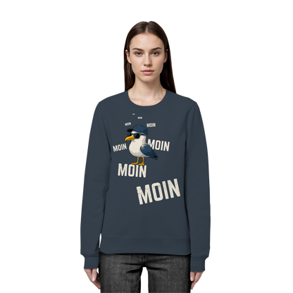 Moin Möwe | Urlaubsgefühl Nordsee | Unisex Sweatshirt Premium