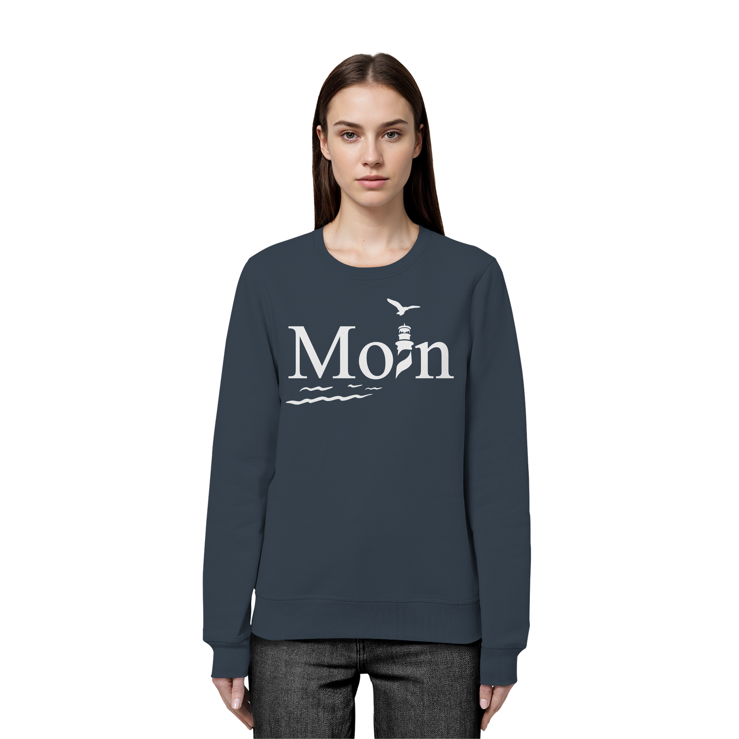 Moin Leuchtturm | Sehnsucht Nordsee | Unisex Sweatshirt Premium