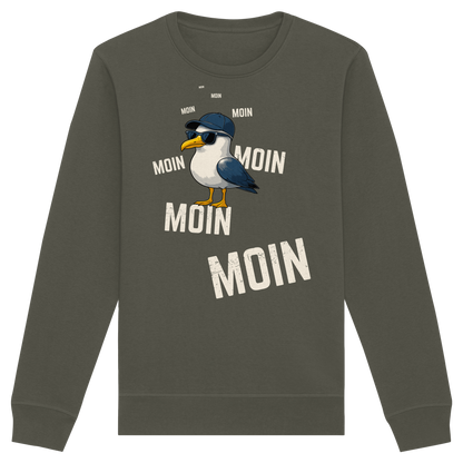 Moin Möwe | Urlaubsgefühl Nordsee | Unisex Sweatshirt Premium