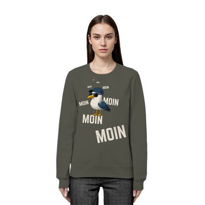 Moin Möwe | Urlaubsgefühl Nordsee | Unisex Sweatshirt Premium