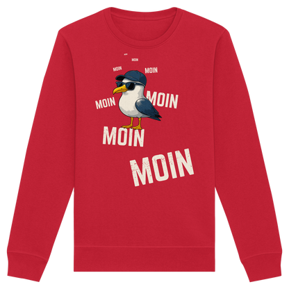 Moin Möwe | Urlaubsgefühl Nordsee | Unisex Sweatshirt Premium
