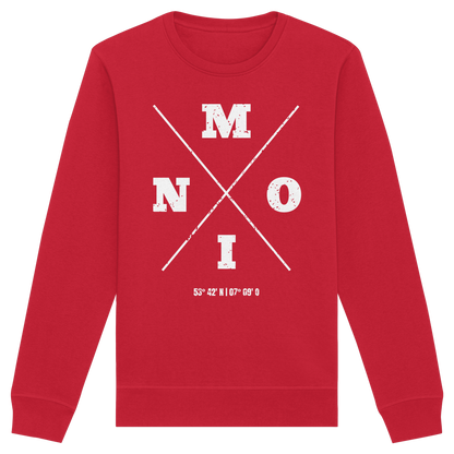 Moin Koordinaten | Lieblingsplatz am Meer | Unisex Sweatshirt Premium