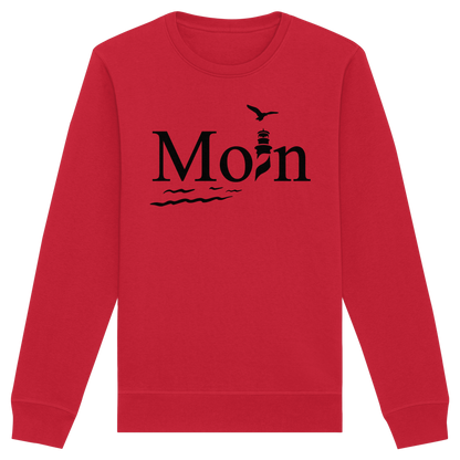 Moin Leuchtturm | Küstenliebe zeigen | Unisex Sweatshirt Premium