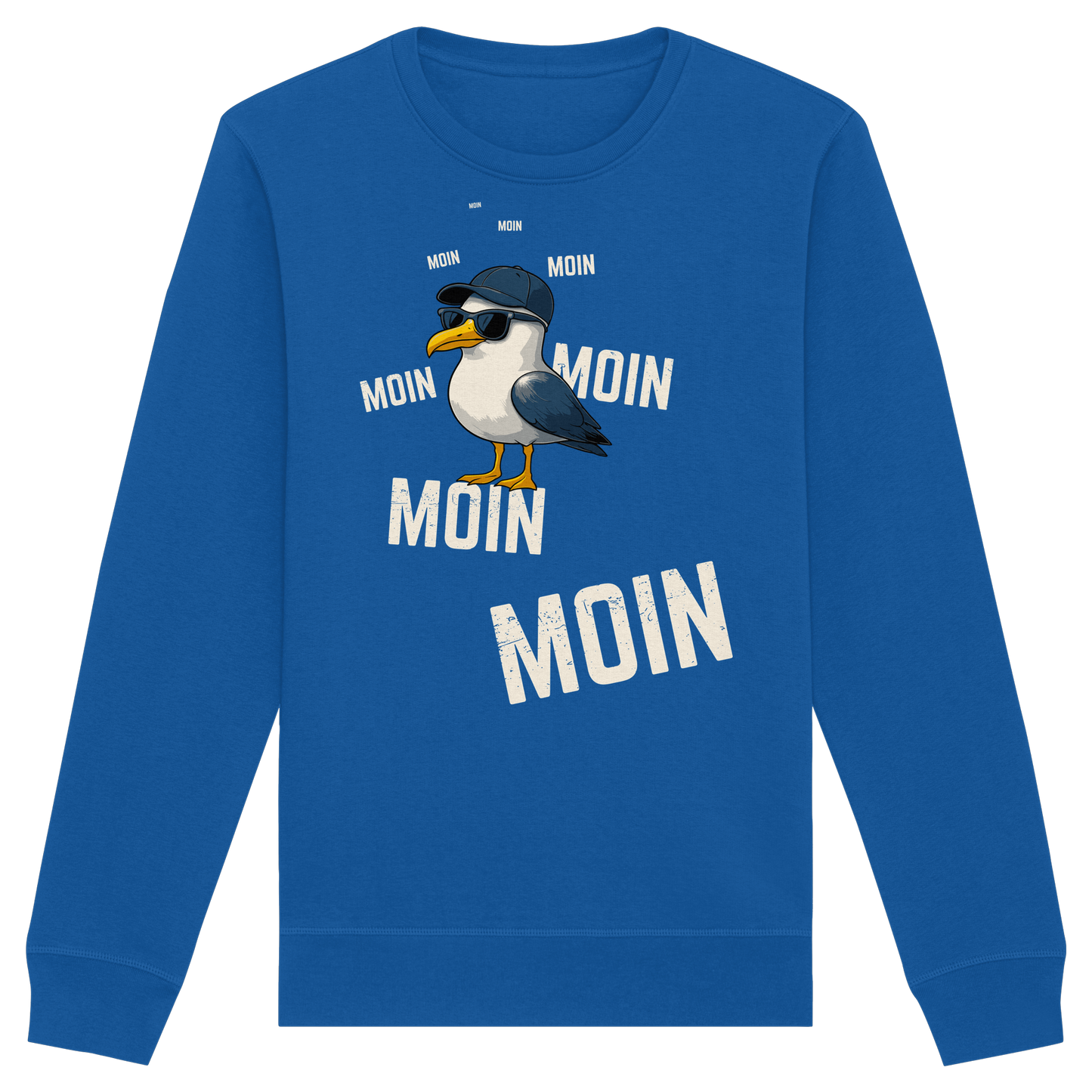 Moin Möwe | Urlaubsgefühl Nordsee | Unisex Sweatshirt Premium