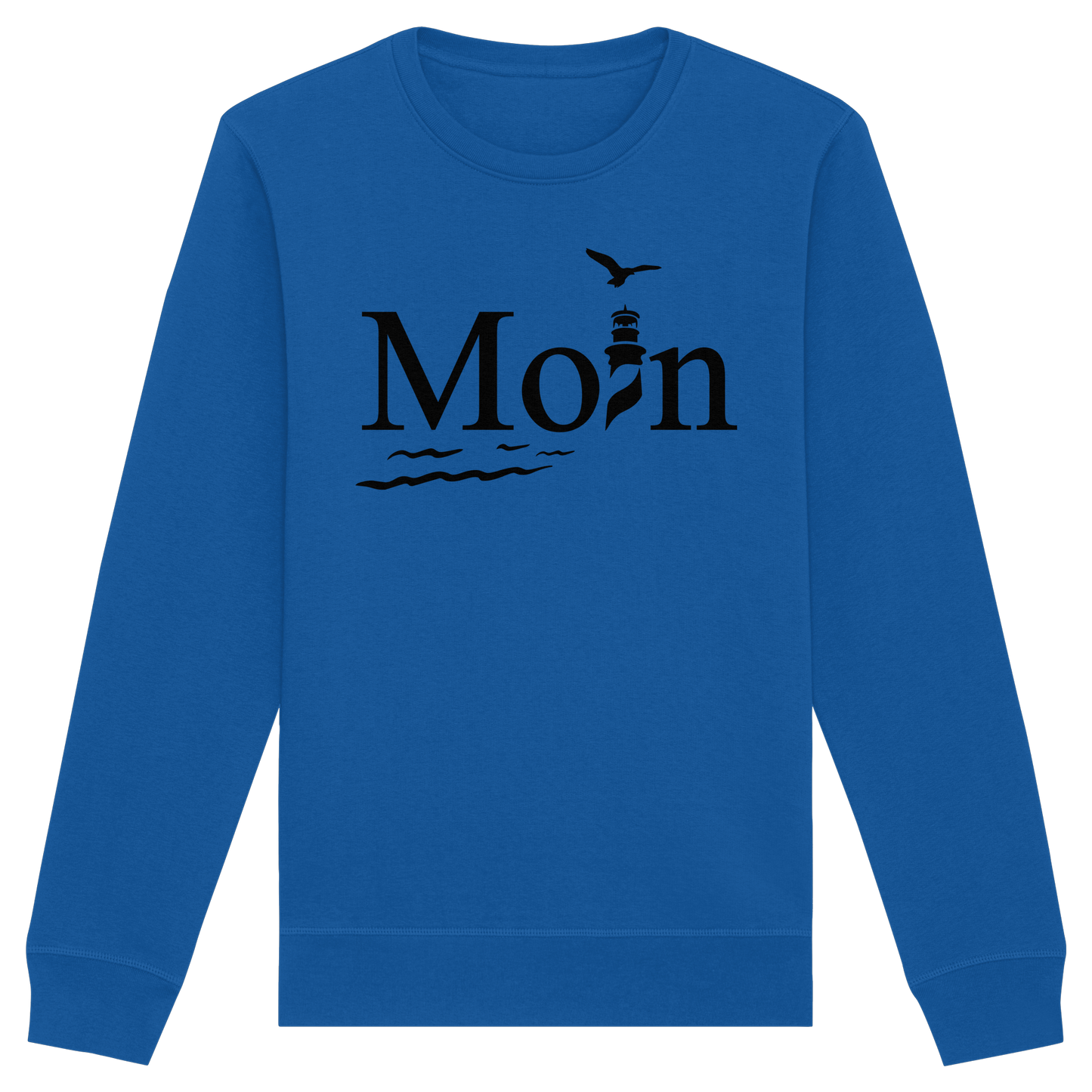 Moin Leuchtturm | Küstenliebe zeigen | Unisex Sweatshirt Premium