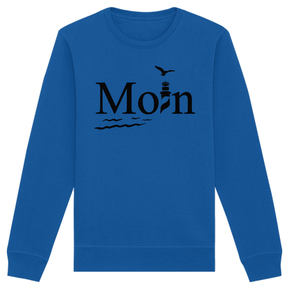 Moin Leuchtturm | Küstenliebe zeigen | Unisex Sweatshirt Premium