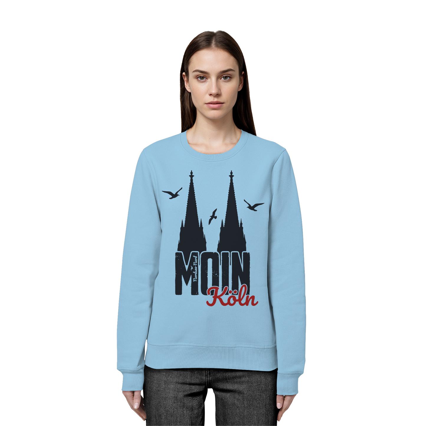 Moin Köln | Gruß von der Küste | Unisex Sweatshirt Premium