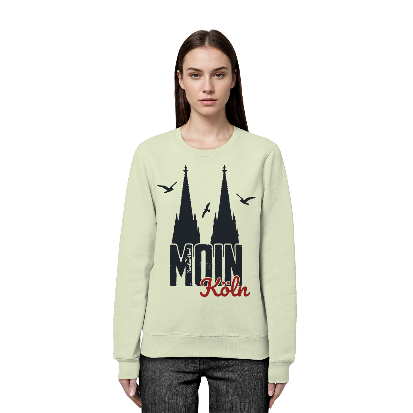 Moin Köln | Gruß von der Küste | Unisex Sweatshirt Premium