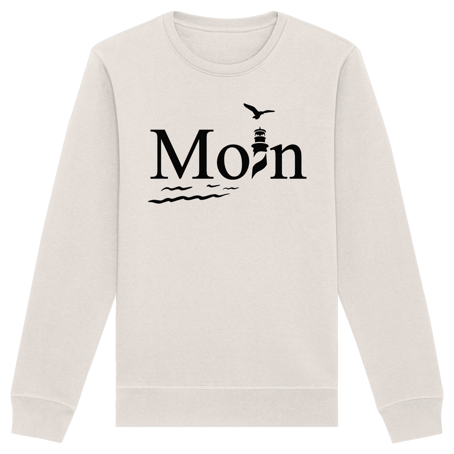 Moin Leuchtturm | Küstenliebe zeigen | Unisex Sweatshirt Premium