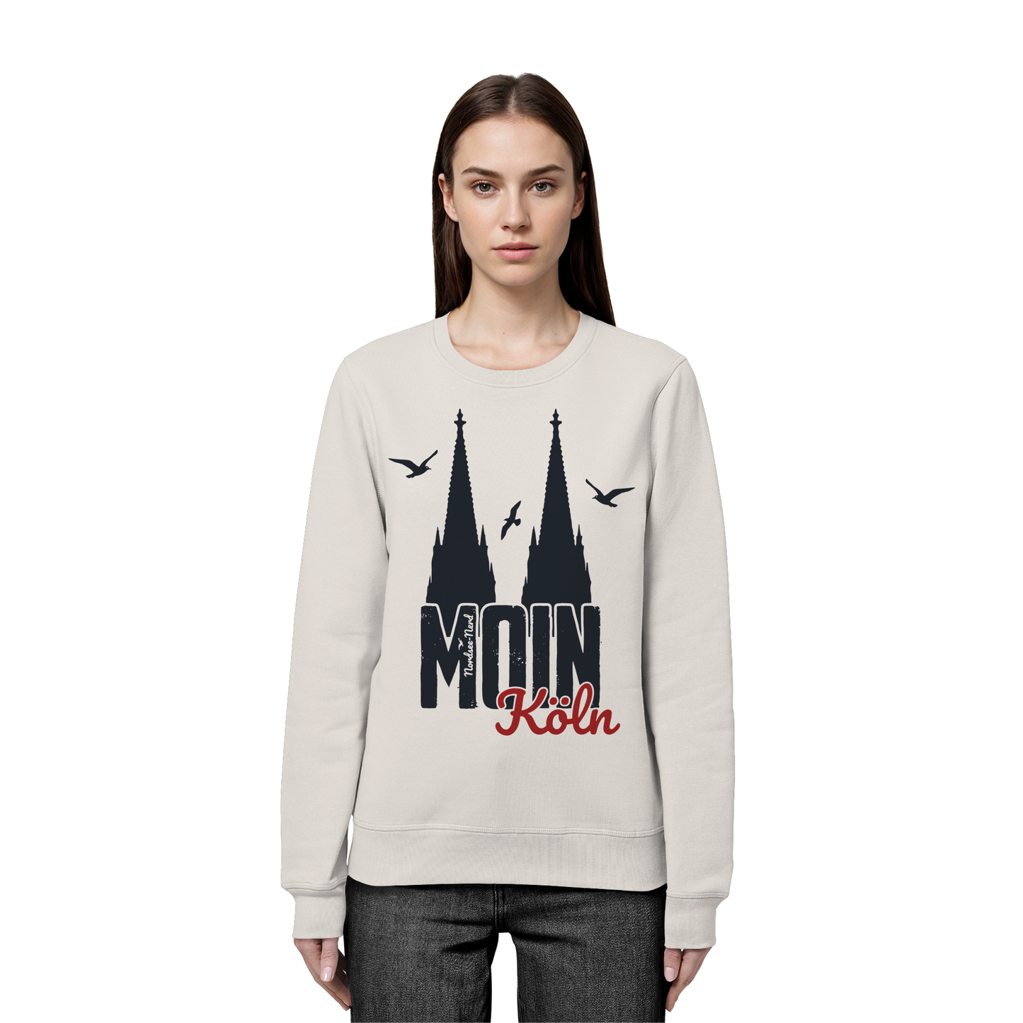 Moin Köln | Gruß von der Küste | Unisex Sweatshirt Premium