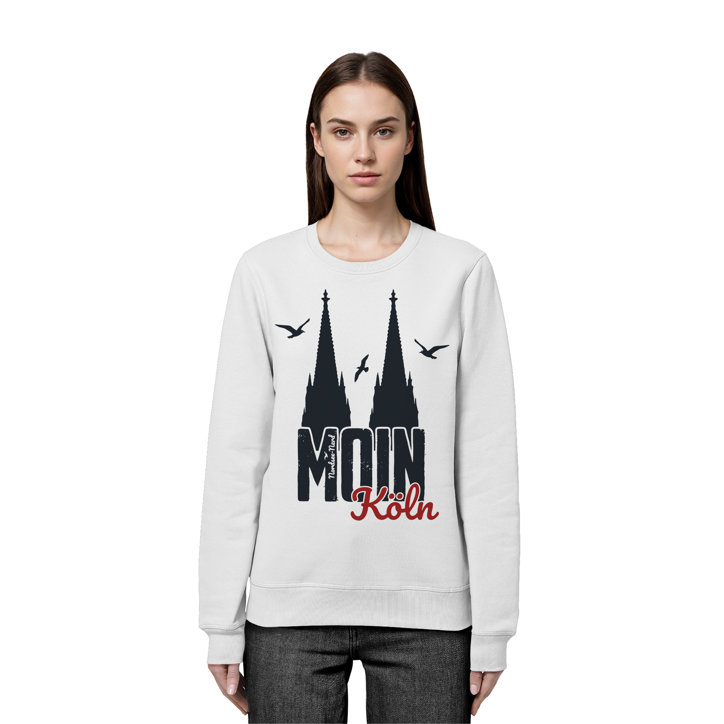 Moin Köln | Gruß von der Küste | Unisex Sweatshirt Premium