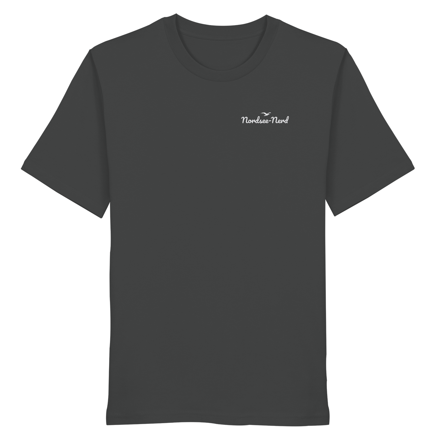 Nordsee-Nerd | Stick-Motiv | Unisex Shirt Premium