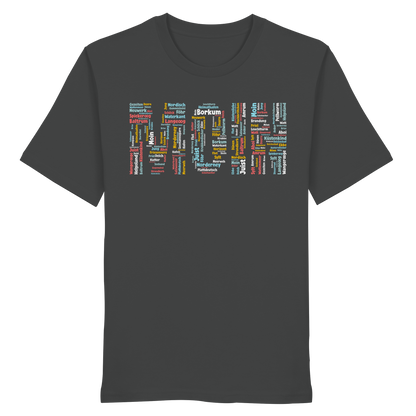 Moin Wortwolke | 100% Bio-Baumwolle | Unisex Shirt Premium