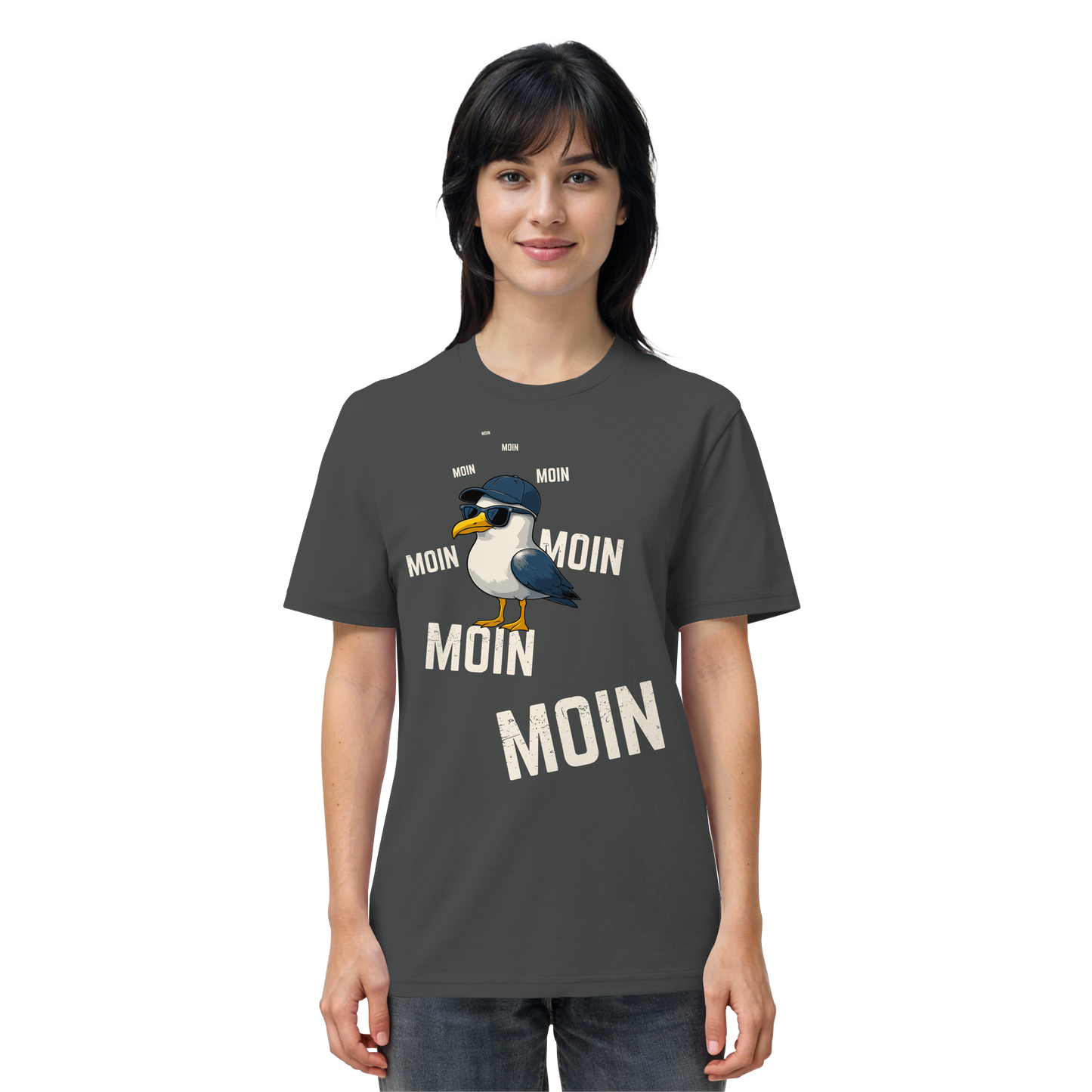 Moin Möwe | Maritimes Lebensgefühl | Unisex Shirt Premium