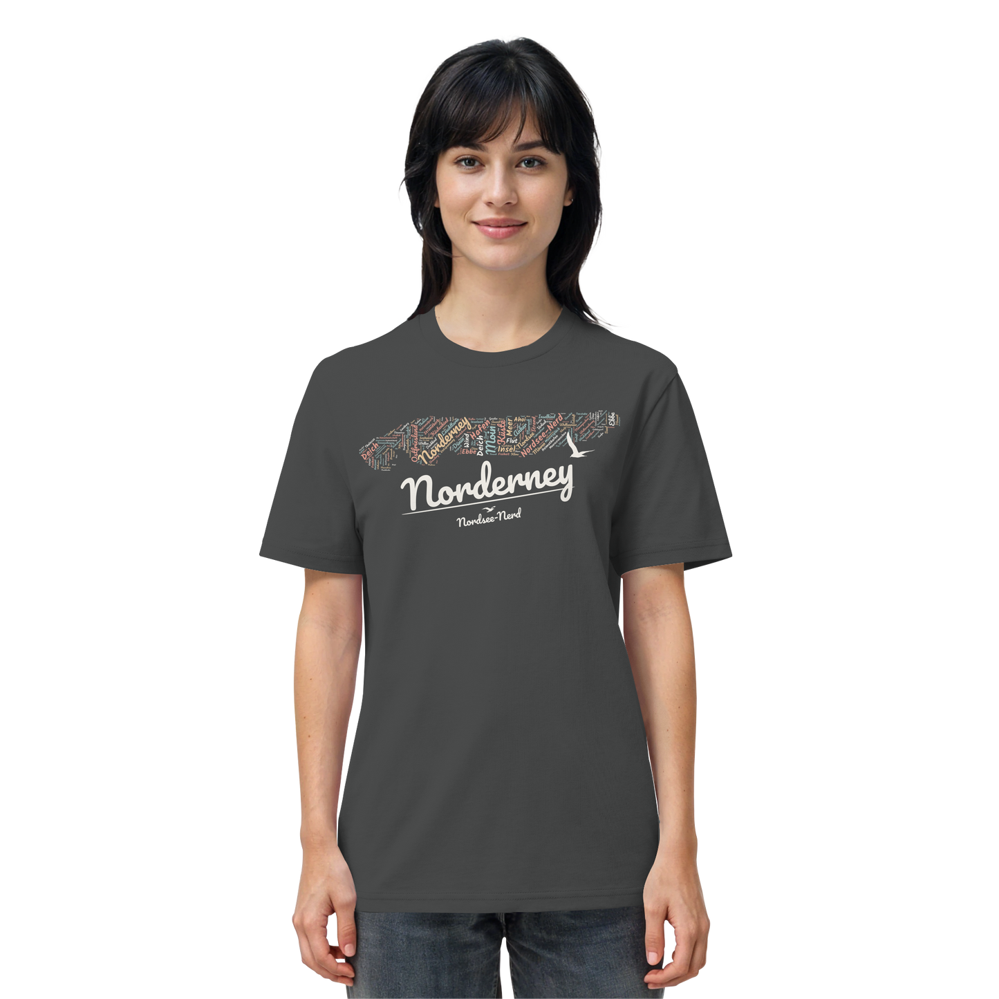 Norderney Wortwolke | 100% Bio-Baumwolle | Unisex Shirt Premium