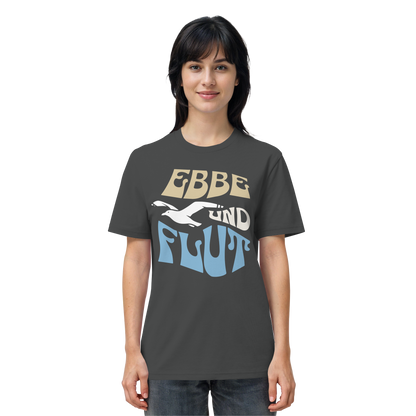 Ebbe & Flut Möwe | Unbeschwertheit genießen | Unisex Shirt Premium