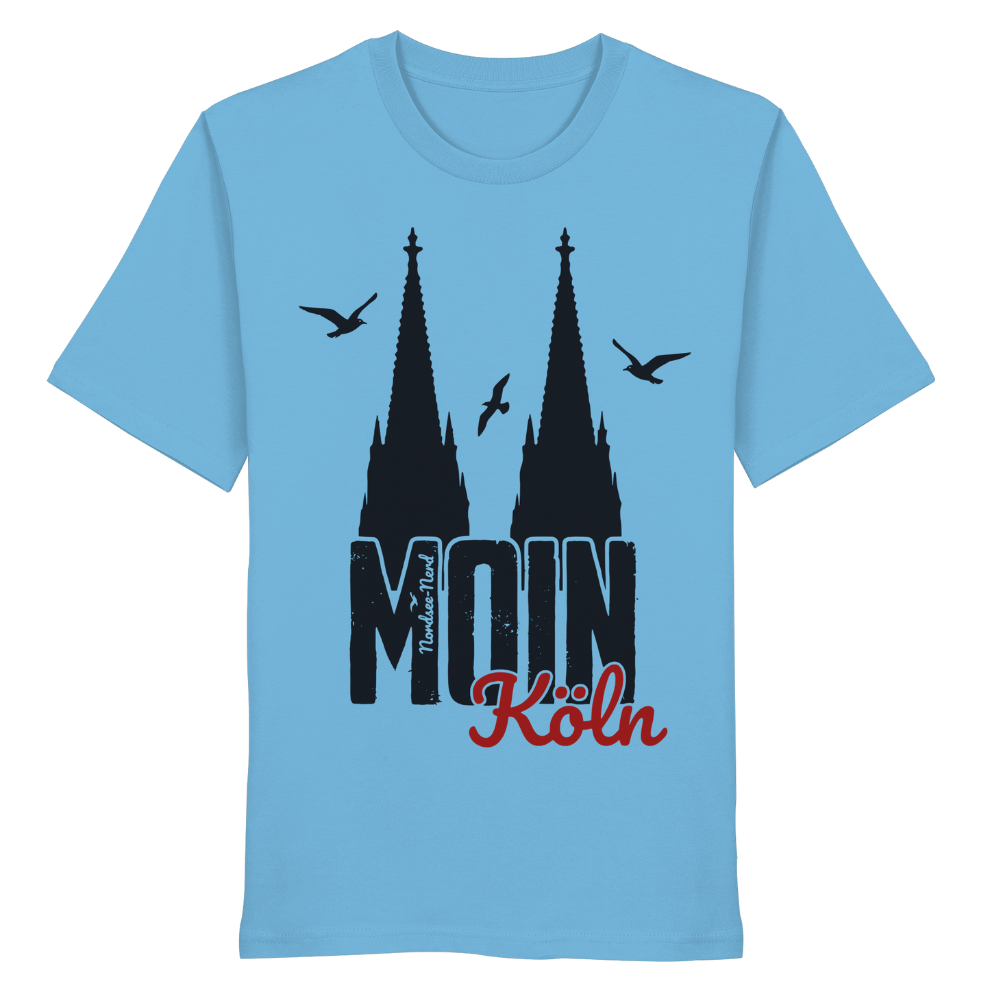 Moin Köln | Gruß von der Küste | Unisex Shirt Premium