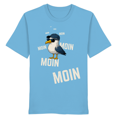 Moin Möwe | Maritimes Lebensgefühl | Unisex Shirt Premium