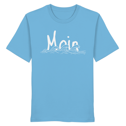 Moin & Wellen | Maritimes Lebensgefühl | Unisex Shirt Premium