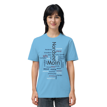 Nordsee Wortwolke | Meeresbrise spüren | Unisex Shirt Premium