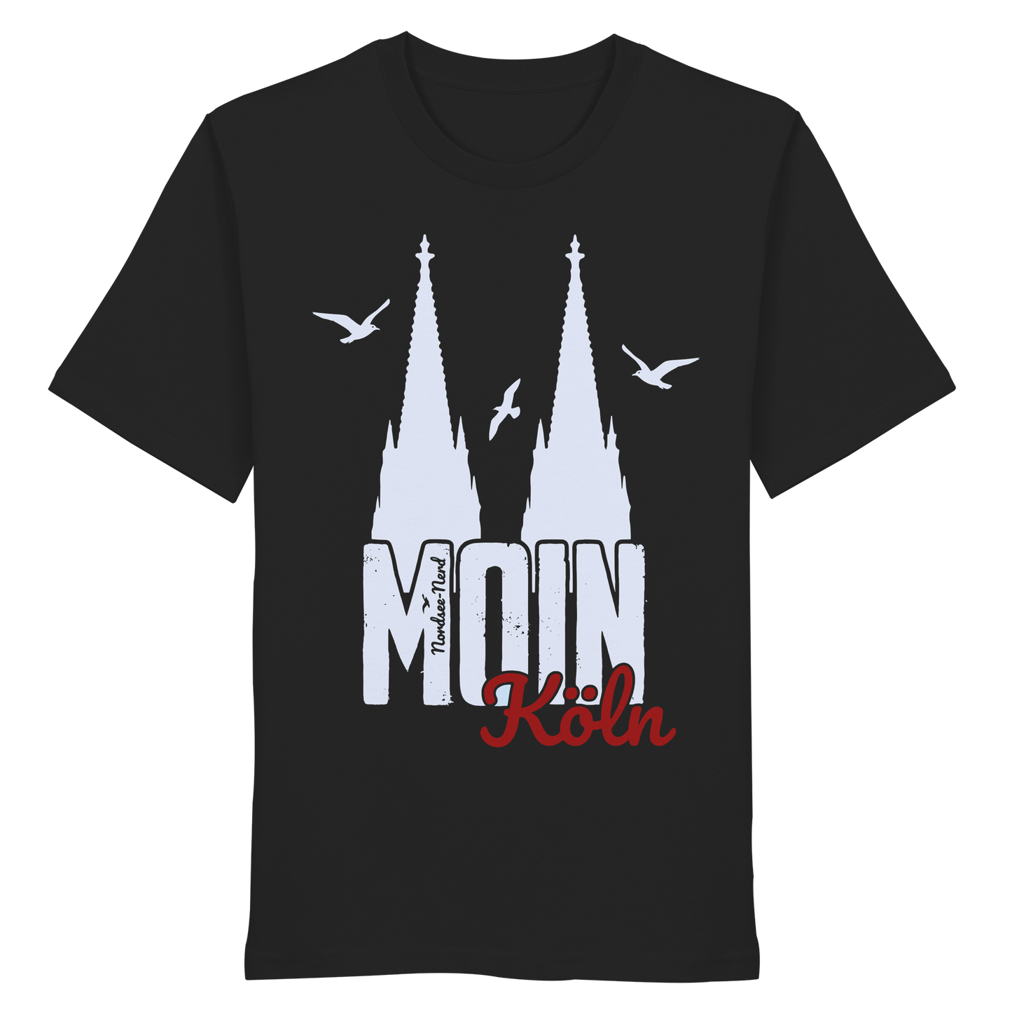 Moin Köln | Gruß von der Küste | Unisex Shirt Premium
