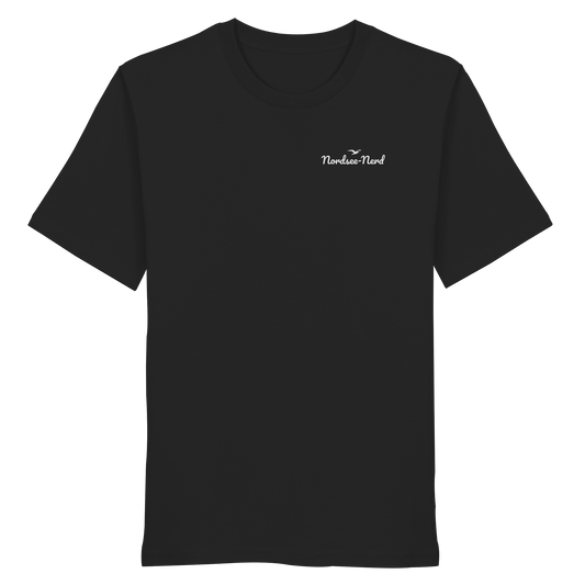Nordsee-Nerd | Stick-Motiv | Unisex Shirt Premium
