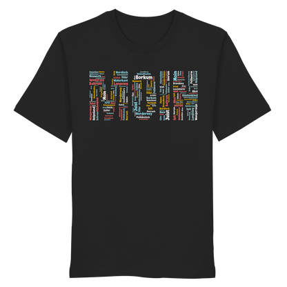 Moin Wortwolke | 100% Bio-Baumwolle | Unisex Shirt Premium