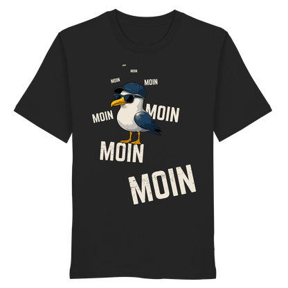 Moin Möwe | Maritimes Lebensgefühl | Unisex Shirt Premium