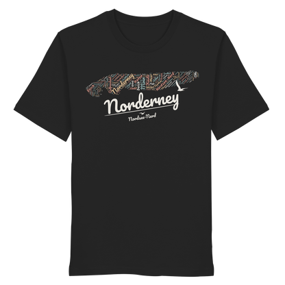 Norderney Wortwolke | 100% Bio-Baumwolle | Unisex Shirt Premium