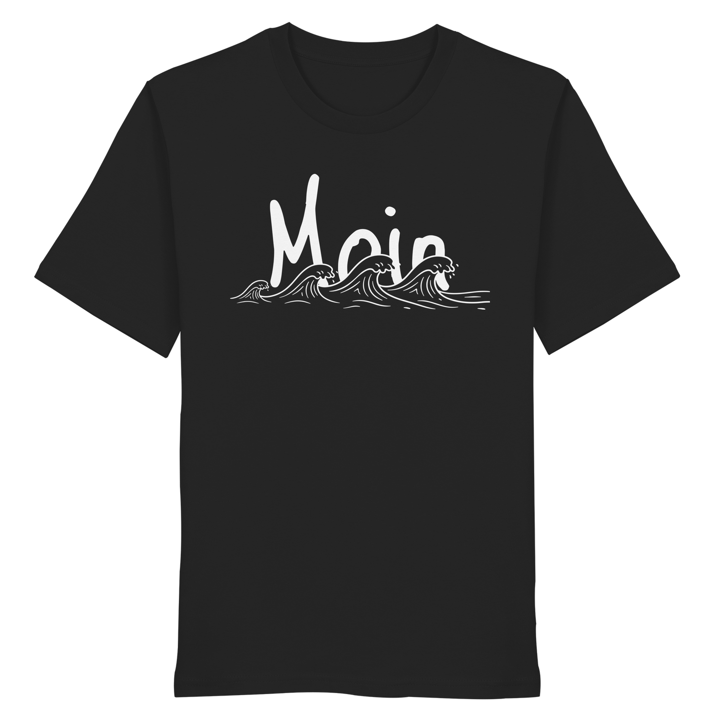 Moin & Wellen | Maritimes Lebensgefühl | Unisex Shirt Premium