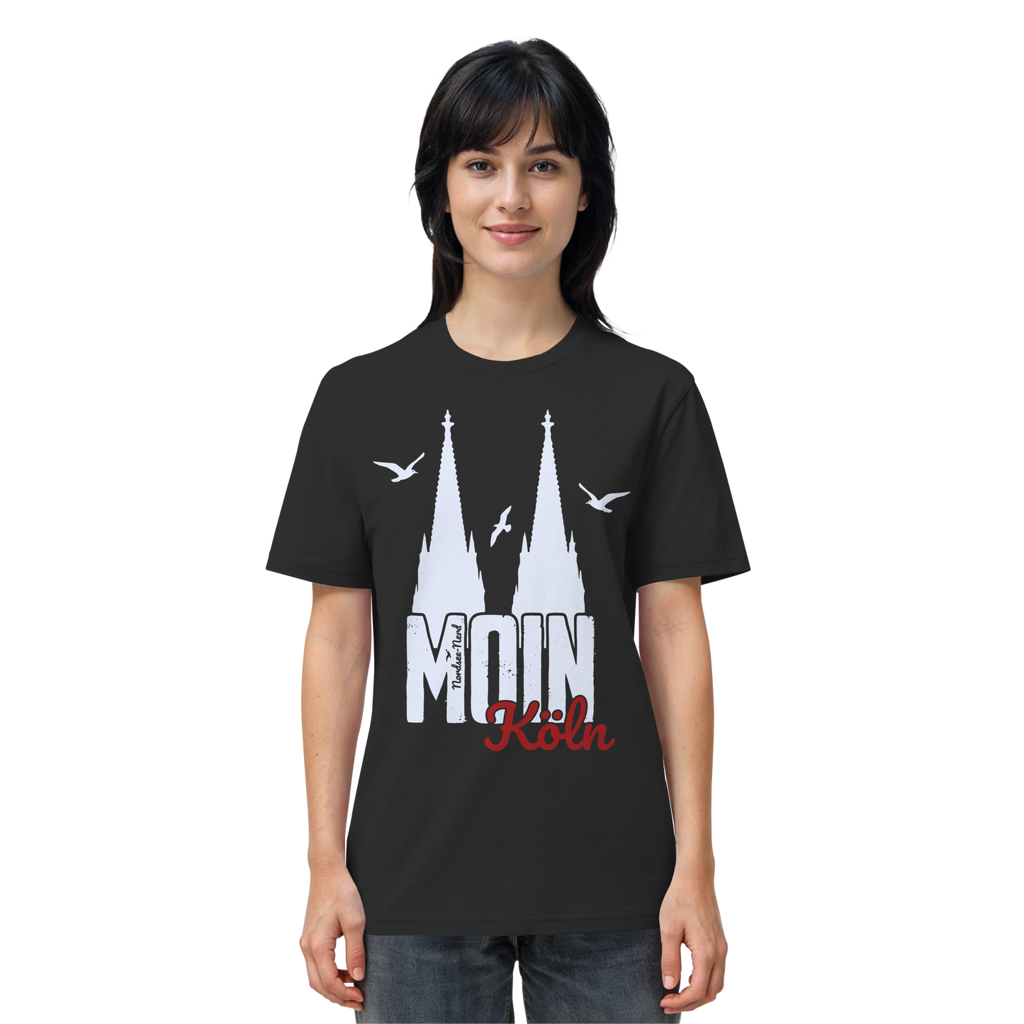 Moin Köln | Gruß von der Küste | Unisex Shirt Premium