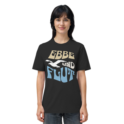 Ebbe & Flut Möwe | Unbeschwertheit genießen | Unisex Shirt Premium