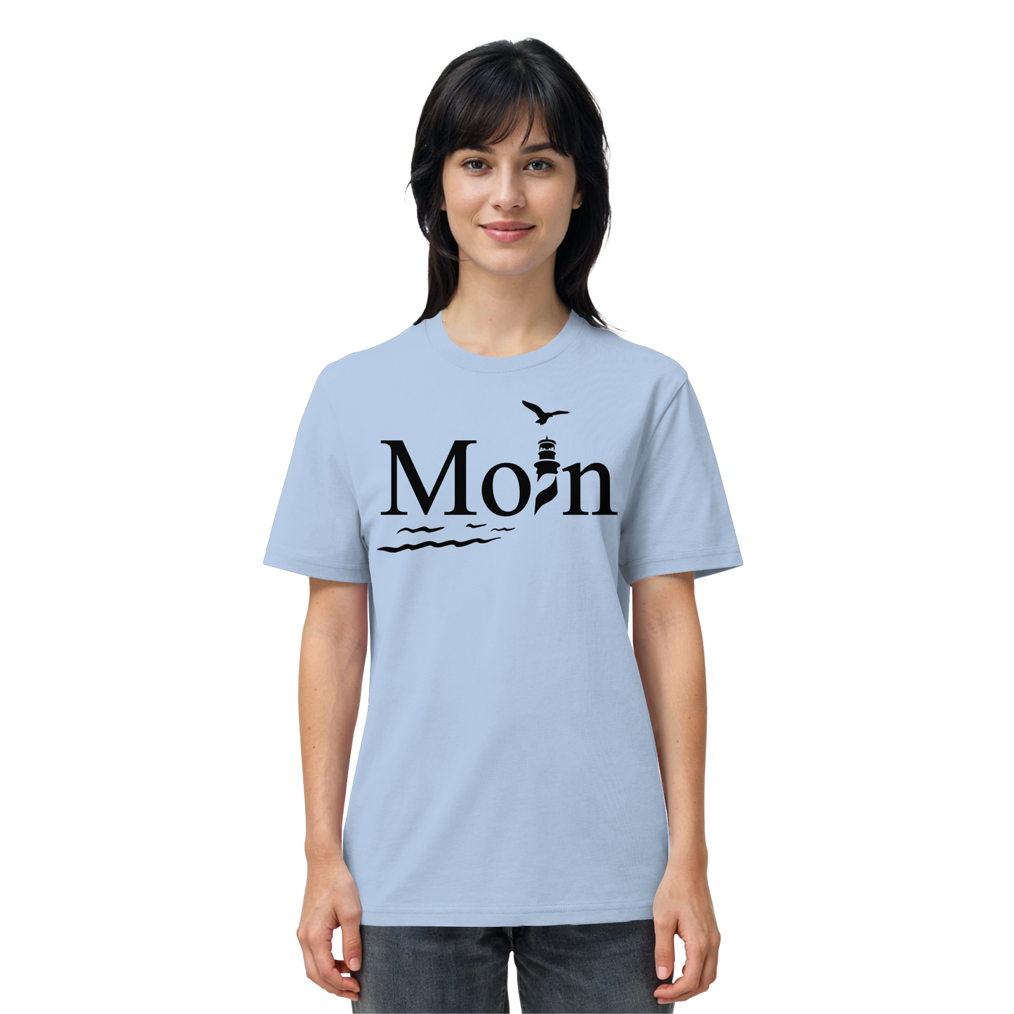 Moin Leuchtturm | Meeresbrise spüren | Unisex Shirt Premium