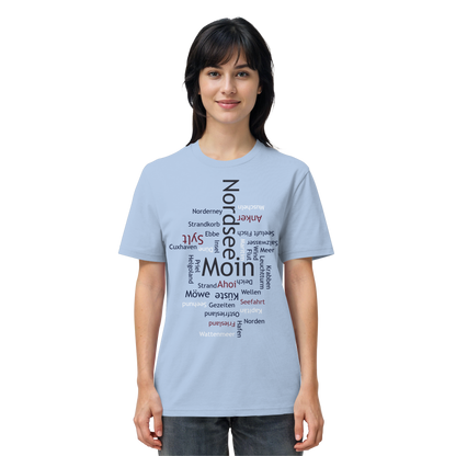 Nordsee Wortwolke | Meeresbrise spüren | Unisex Shirt Premium