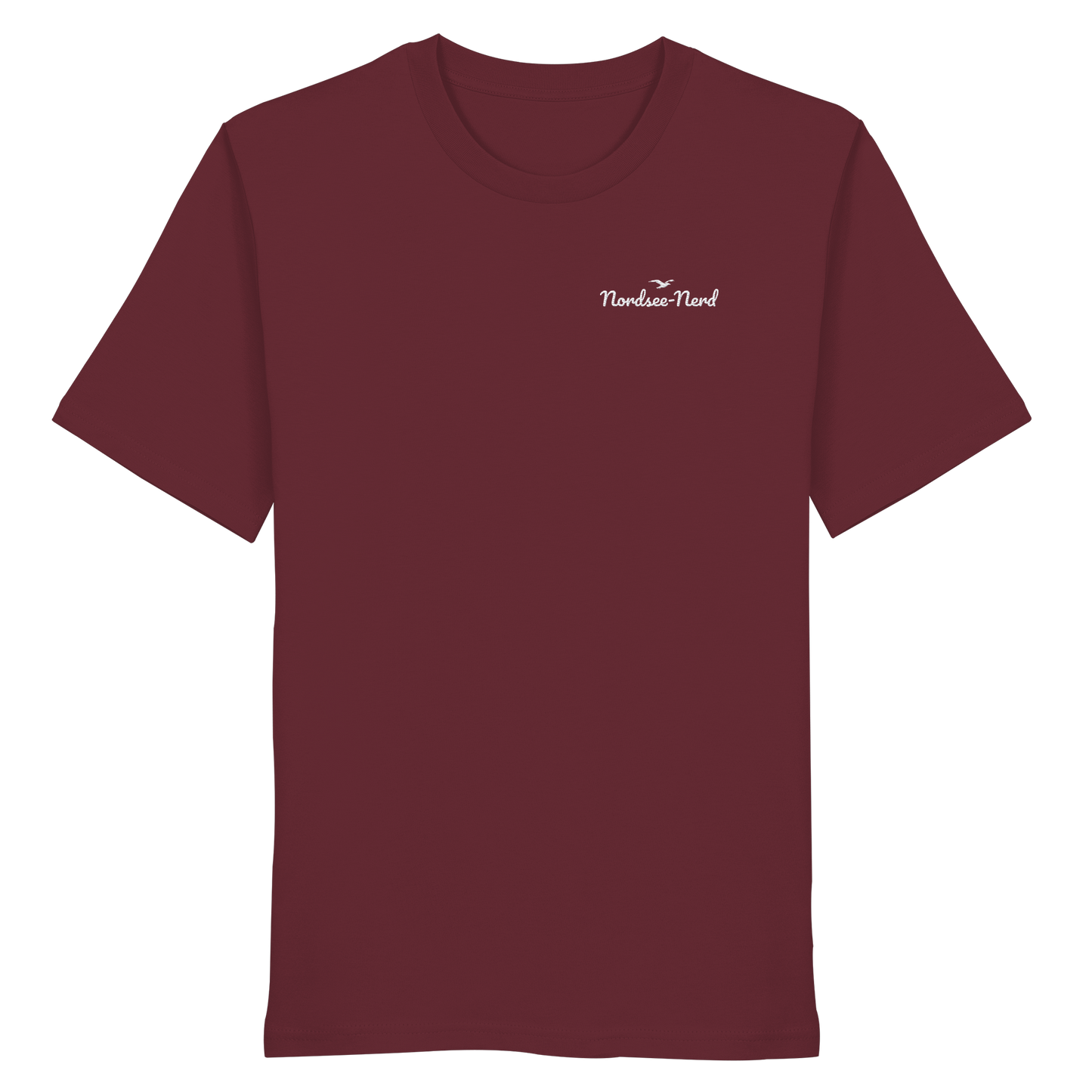 Nordsee-Nerd | Stick-Motiv | Unisex Shirt Premium