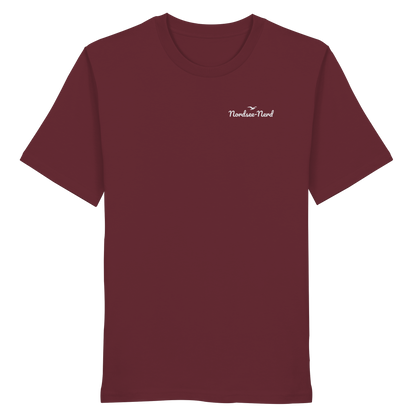 Nordsee-Nerd | Stick-Motiv | Unisex Shirt Premium