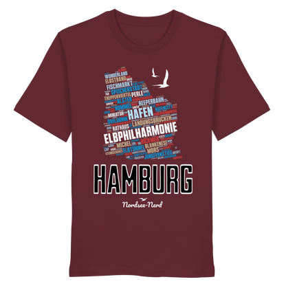 Hamburg  | Wortwolke | Unisex Shirt Premium