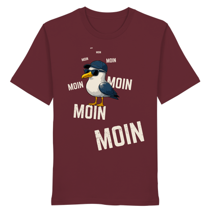 Moin Möwe | Maritimes Lebensgefühl | Unisex Shirt Premium