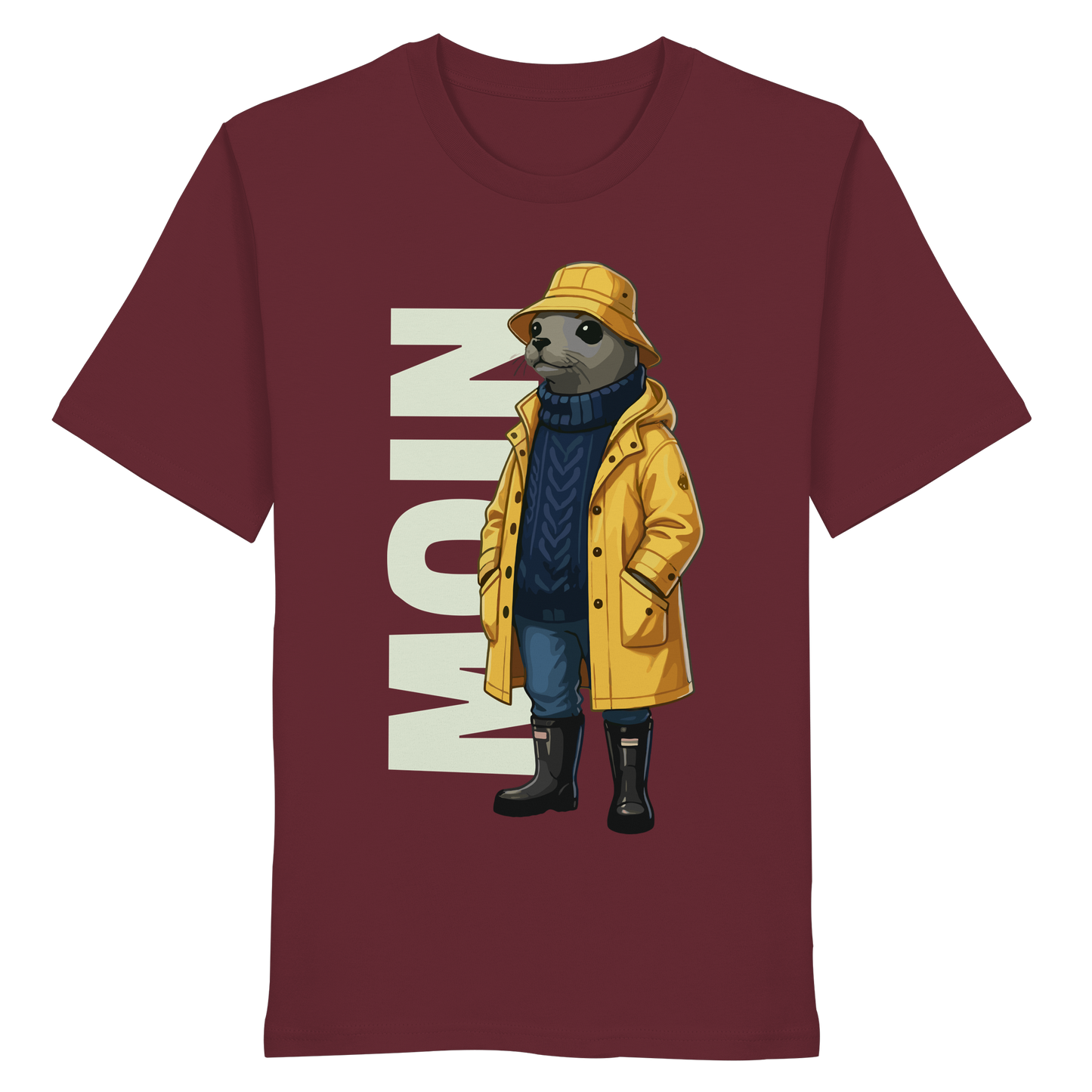 Moin & Seehund | Küstenflair | Unisex Shirt Premium